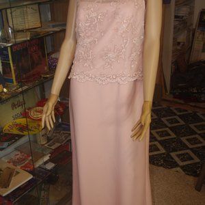 KM COLLECTION BY MILLE BELL   COLOR-MAUVE   SIZE -10